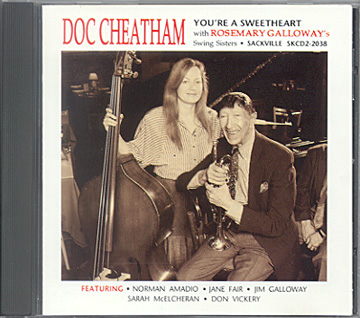 Doc Cheatham with Rosemary Galloway cd